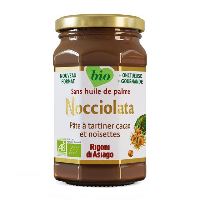 8052575090230 - Nocciolata Rigoni Di Asiago - Pâte à Tartiner Cacao Noisettes Nocciolata BIO