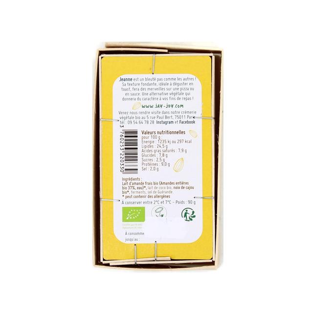 3760253220330 - Jay & Joy - Alternative végétale au bleu-roquefort bio, Jeanne