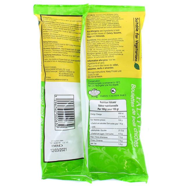 3296740000630 - Yarden - Falafel boulettes de pois chiche