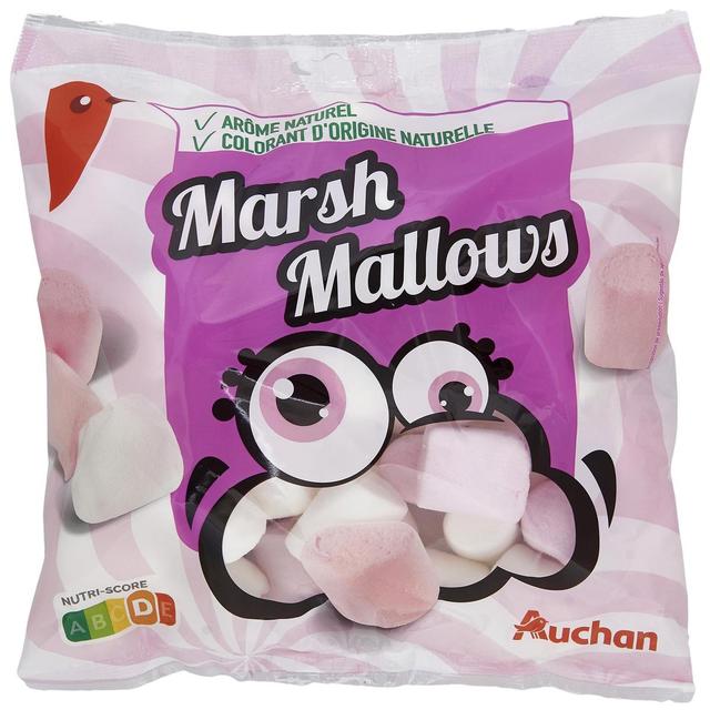 3254560531130 - Auchan - Marshmallows guimauves à l'arôme naturel de vanille