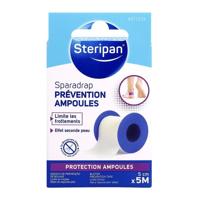 3031443112330 - Steripan - Sparadrap prévention ampoules