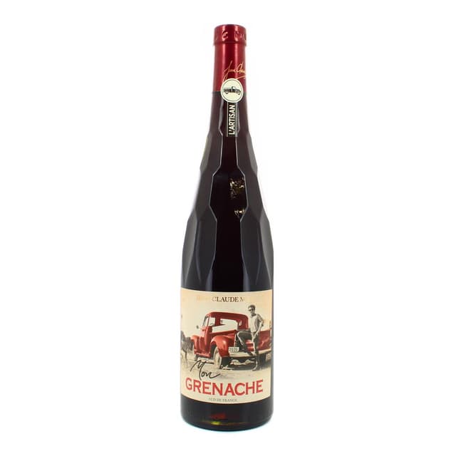 3453040012330 - Vin de pays d'Oc rouge IGP - Mon Grenache Bio