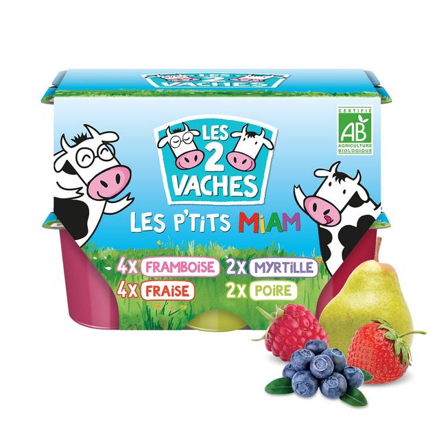 3661344382930 - Les 2 Vaches - Fromages frais Bio aux fruits