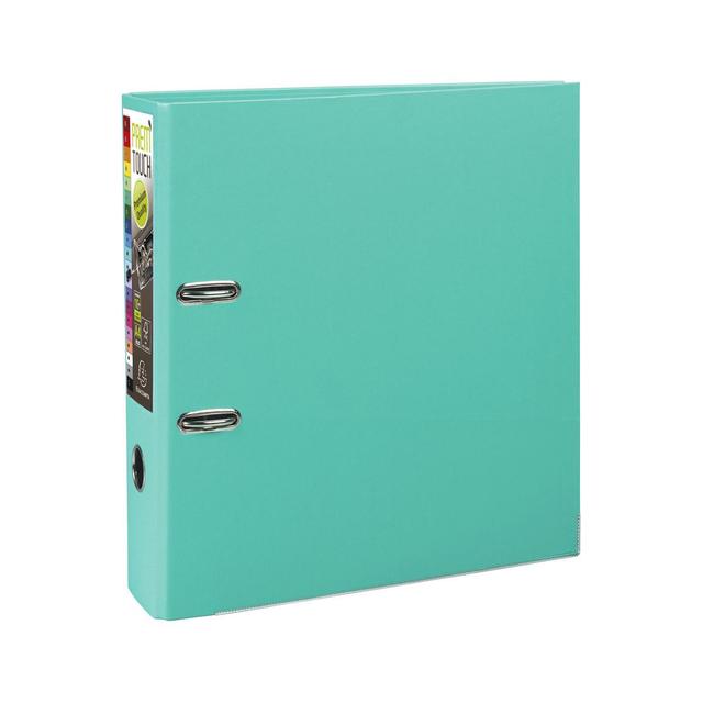 3130630533030 - Exacompta - Classeur levier turquoise pour feuilles 24,2 x 29,7 cm