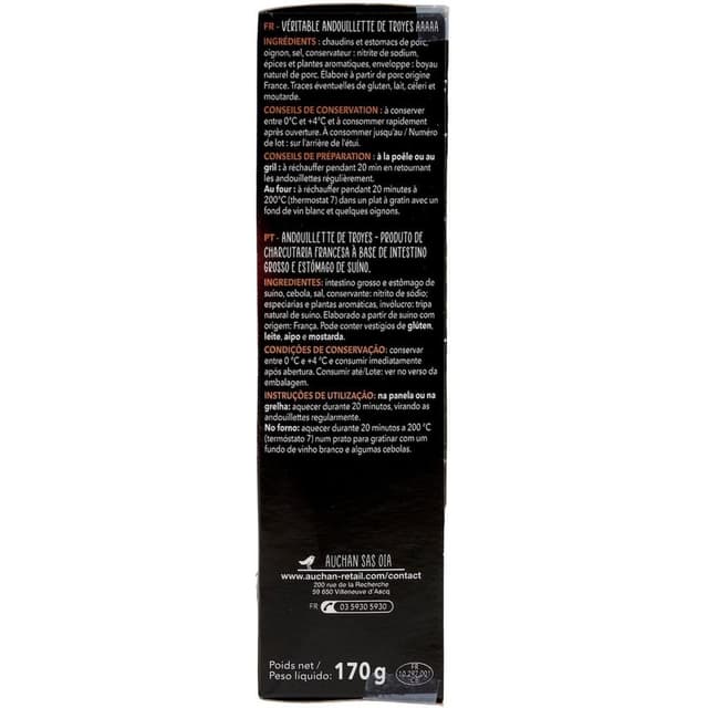 3596710424030 - Auchan Terroir - Andouilette AAAAA
