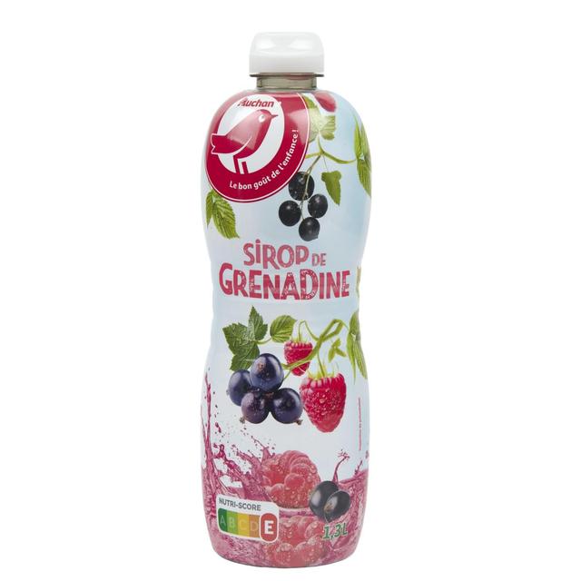3596710484430 - Auchan - Sirop de grenadine