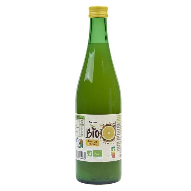 3596710464630 - Auchan BIO - Pur jus de citron Bio