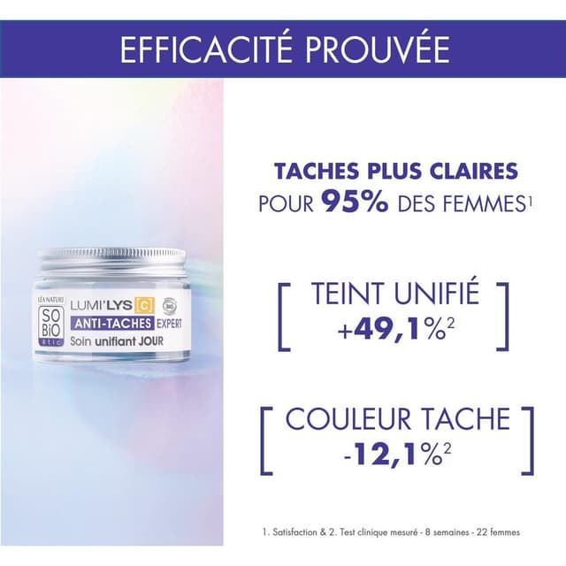 3517360026030 - SO'BIO ETIC - Soin Visage Jour Anti - Tâches Expert