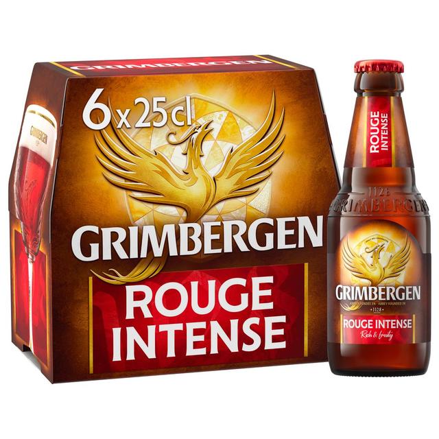 3080216056630 - Grimbergen - Bière d'Abbaye saveur fruits rouges 6°