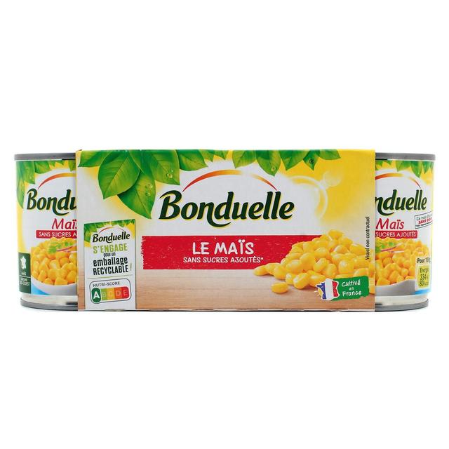 3083681127430 - Bonduelle - Maïs Sans Sucres Ajoutés