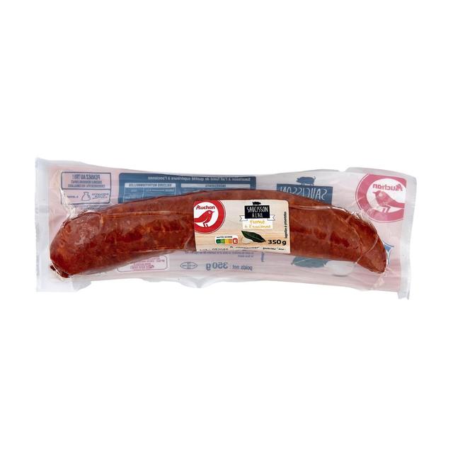 3596710489930 - Auchan - Saucisson à l'ail Fumé à l'ancienne