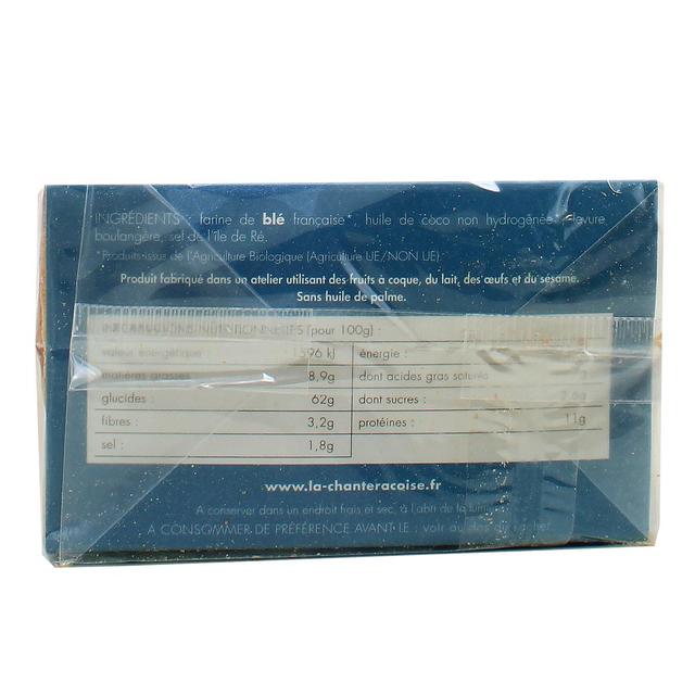 3760178790031 - La Chanteracoise - Biscottes traditionnelles sans sucre bio