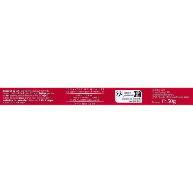 4000539720031 - Lindt - Moulage Chocolat au Lait Oursons