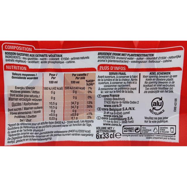 3257981860131 - Cora - Cola Classique