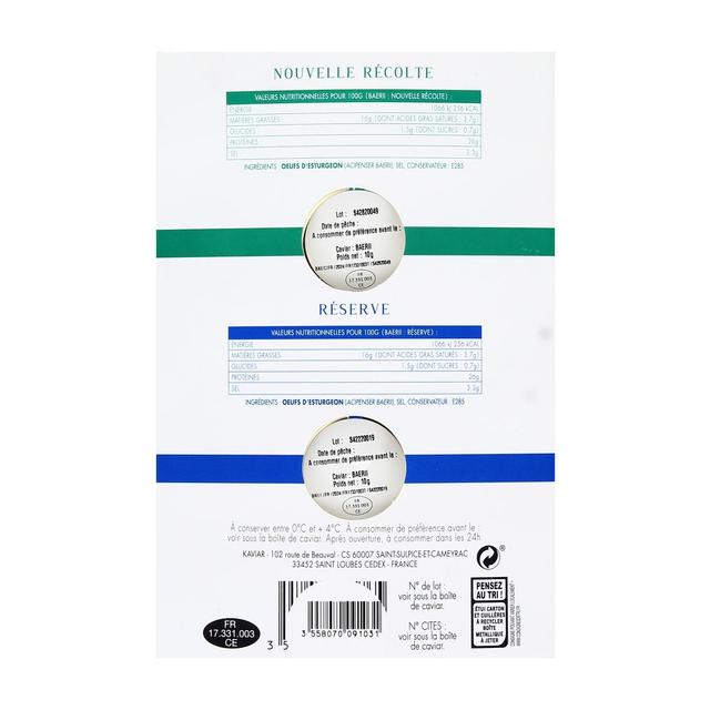 3558070091031 - Akitania - Coffret Caviar Découverte