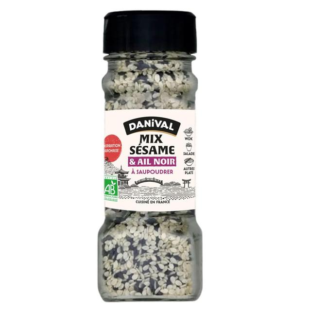 3396411251931 - Danival - Mix sésame & ail noir bio à saupoudrer
