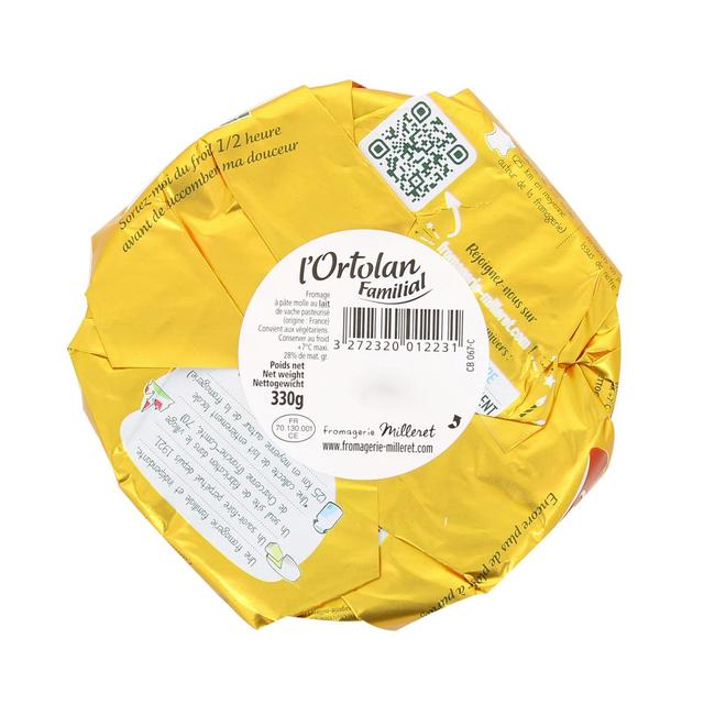 3272320012231 - Fromagerie Milleret - L'Ortolan Familial