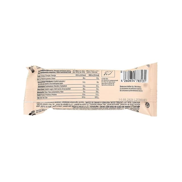 4260654783131 - Koro - Barre d'avoine au cacao bio