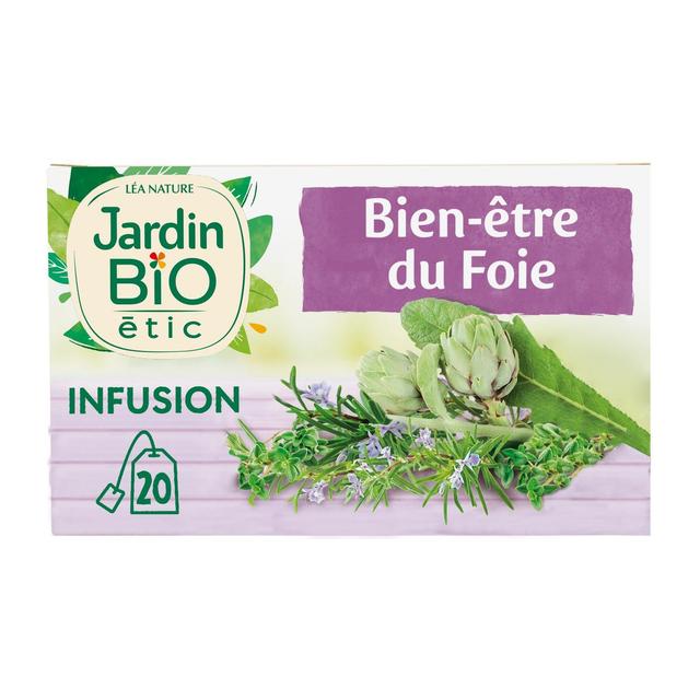 3456300013931 - Jardin Bio Etic - Infusion Bien-être du Foie Bio - 20 sachets