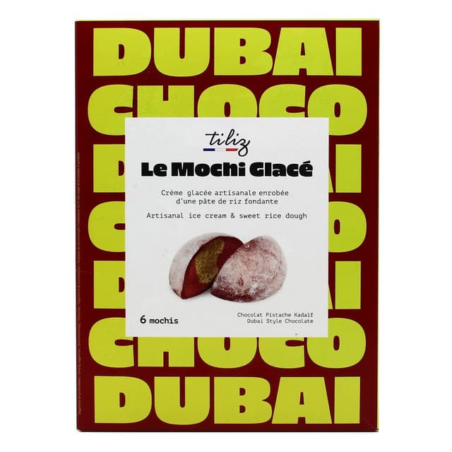 3760339574531 - Tiliz - Mochis glacés Dubaï Chocolate