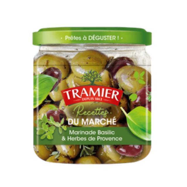 3017239005031 - Tramier - Olives basilic et herbes - Recettes du marché