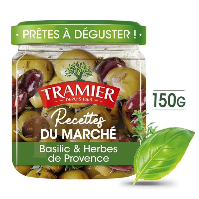 3017239005031 - Tramier - Olives basilic et herbes - Recettes du marché