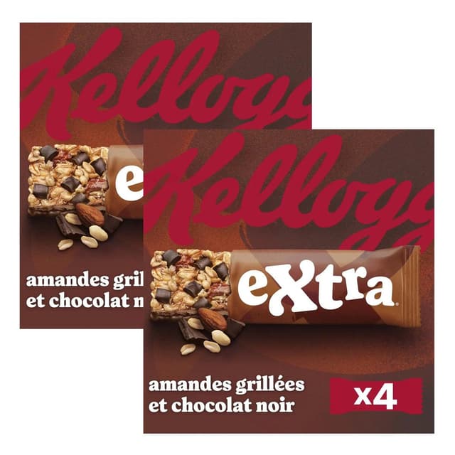 2050000326431 - Kellogg's - Barres Céréales Extra Chocolat Amandes