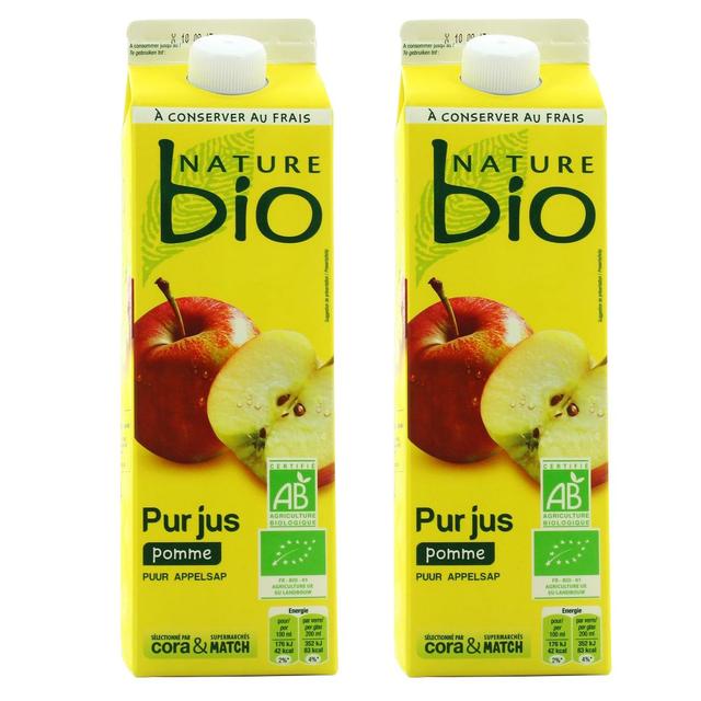 2050000307331 - Nature Bio - Pur jus de pomme frais Bio