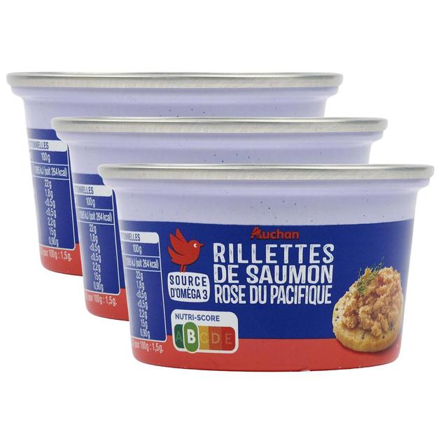 2050000409431 - Auchan - Rillettes de saumon