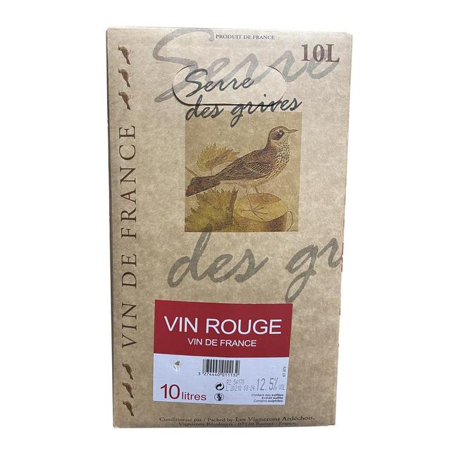 3274440011132 - Vin De France rouge - Serre des Grives 12.5°
