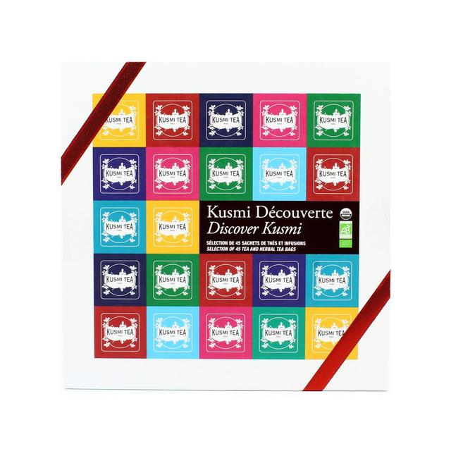 3585810101132 - Kusmi Tea - Coffret découverte bio sachets enveloppés 90g