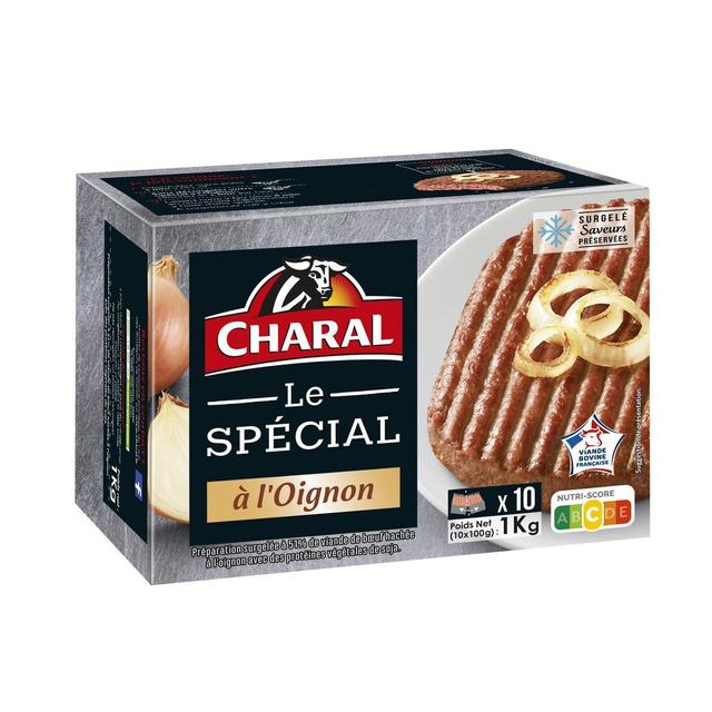 3181231001732 - Charal - Hachés de boeuf à l'oignon 15%mg