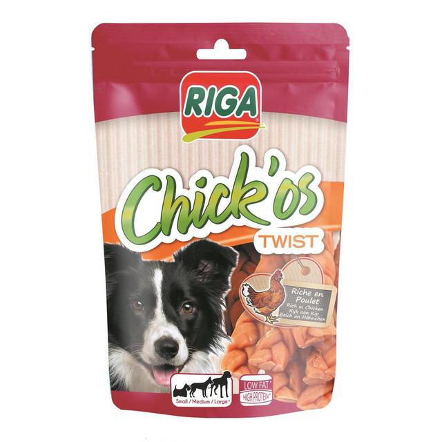 3166780062632 - Riga Chick'Os - Twist Poulet - Friandise Récompense pour Chien