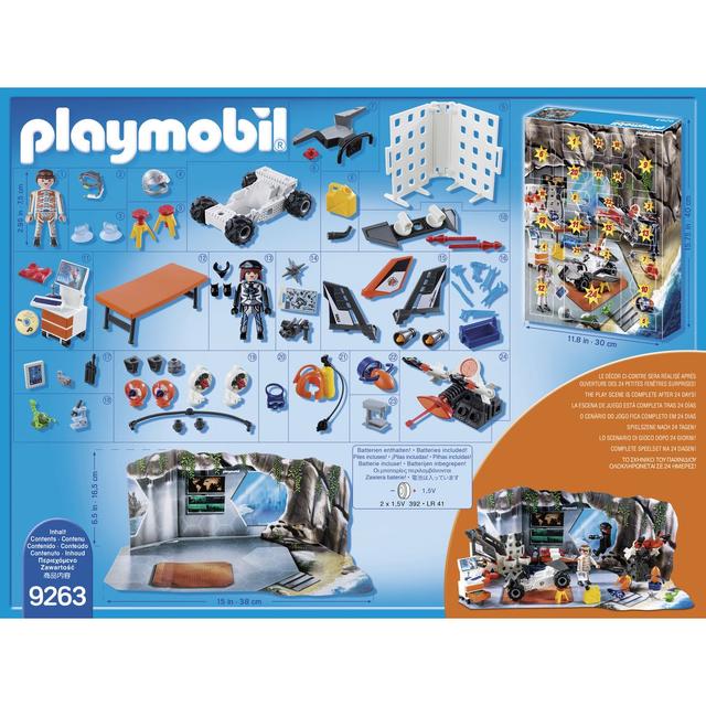 4008789092632 - PLAYMOBIL® Christmas - Calendrier de l'Avent Mission des Top Agent