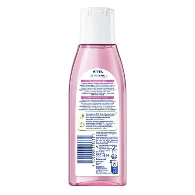 4005900573032 - Nivea - Tonique douceur eau purifiée à l'huile d'amande douce