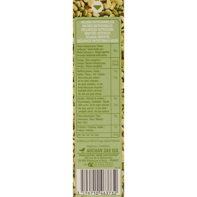 3596710463732 - Auchan - Pois cassés