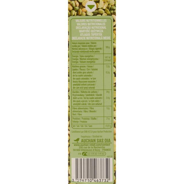 3596710463732 - Auchan - Pois cassés