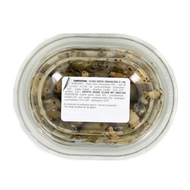 3257984524832 - Cora - Olives Vertes Dénoyautées à l'Ail