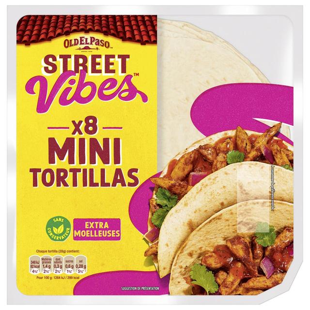 8410076475732 - Old el Paso - 8 Mini Tortillas- Street Vibes