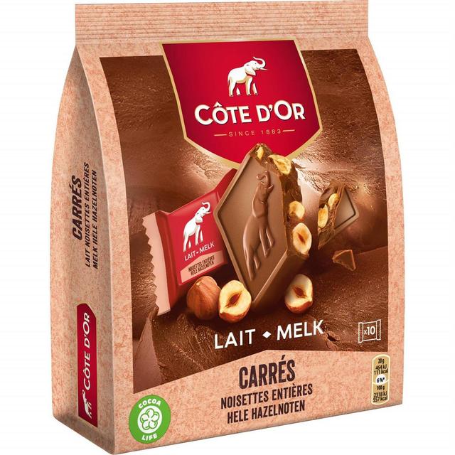 3045140015832 - Côte d'Or - Carré Lait Noisettes