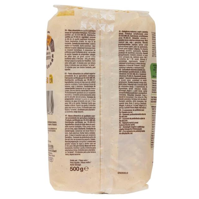 3596710546732 - Auchan BIO - Pâtes Fusilli bio