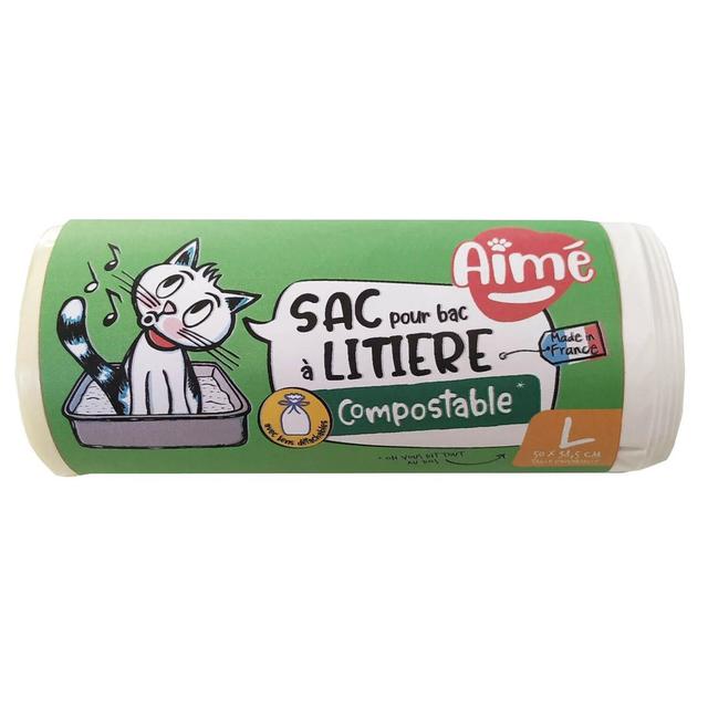 3281019017532 - Aime - 8 Sacs à litière compostables