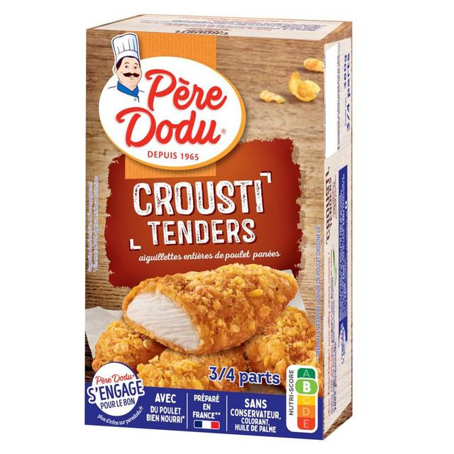 3596690289032 - Père Dodu - Crousty Tenders Aiguillettes Entières de Poulet Pané