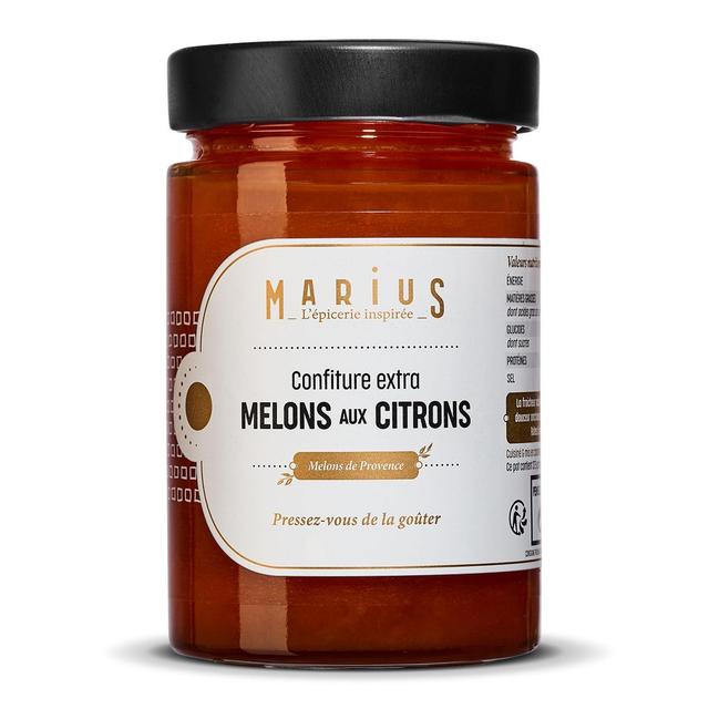 3504231100333 - Marius, L'Épicerie Inspirée - Confiture Extra Melons aux Citrons