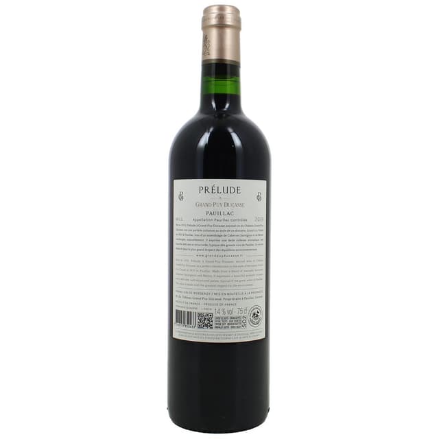 3760159850433 - Pauillac AOC - Prelude de Grand Puy Ducasse