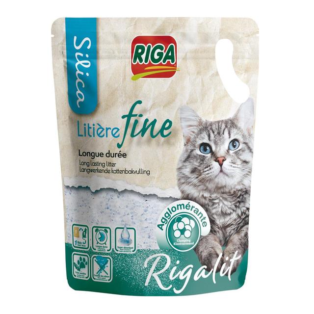 3166780051933 - Riga Rigalit - Litière Silice Agglomérante Fine pour chat 1,8kg