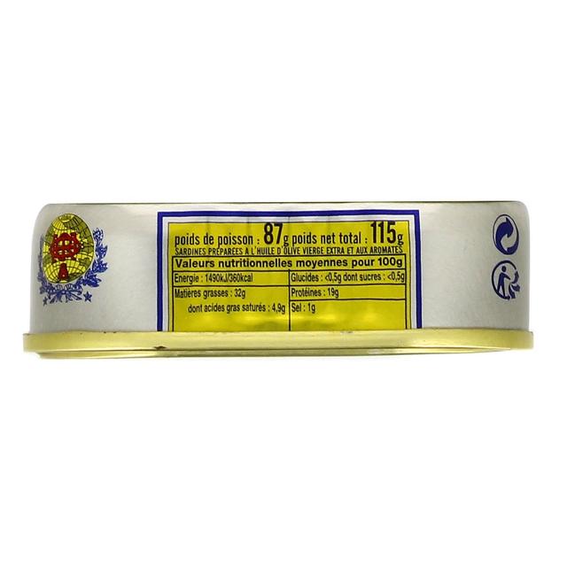 3022655102233 - Rödel - Sardines Préparées aux Aromates Chica Pica
