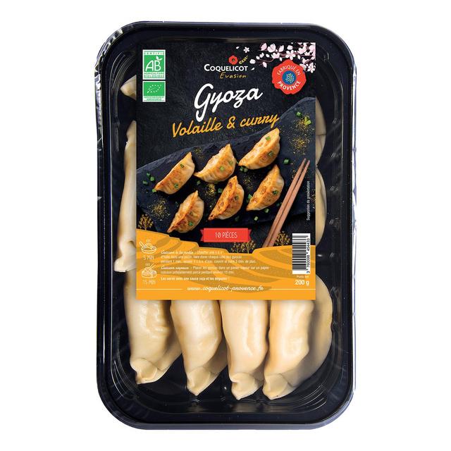 3760098454433 - Coquelicot Provence - Gyoza Volaille et Curry Bio