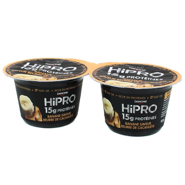 3033491724633 - HiPRO - Yaourt banane beurre cacahuète protéiné 0% mg