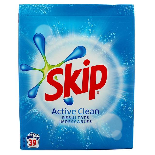 8712561345033 - Skip - Lessive en poudre Active Clean 39 lavages